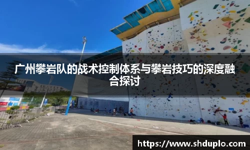 广州攀岩队的战术控制体系与攀岩技巧的深度融合探讨